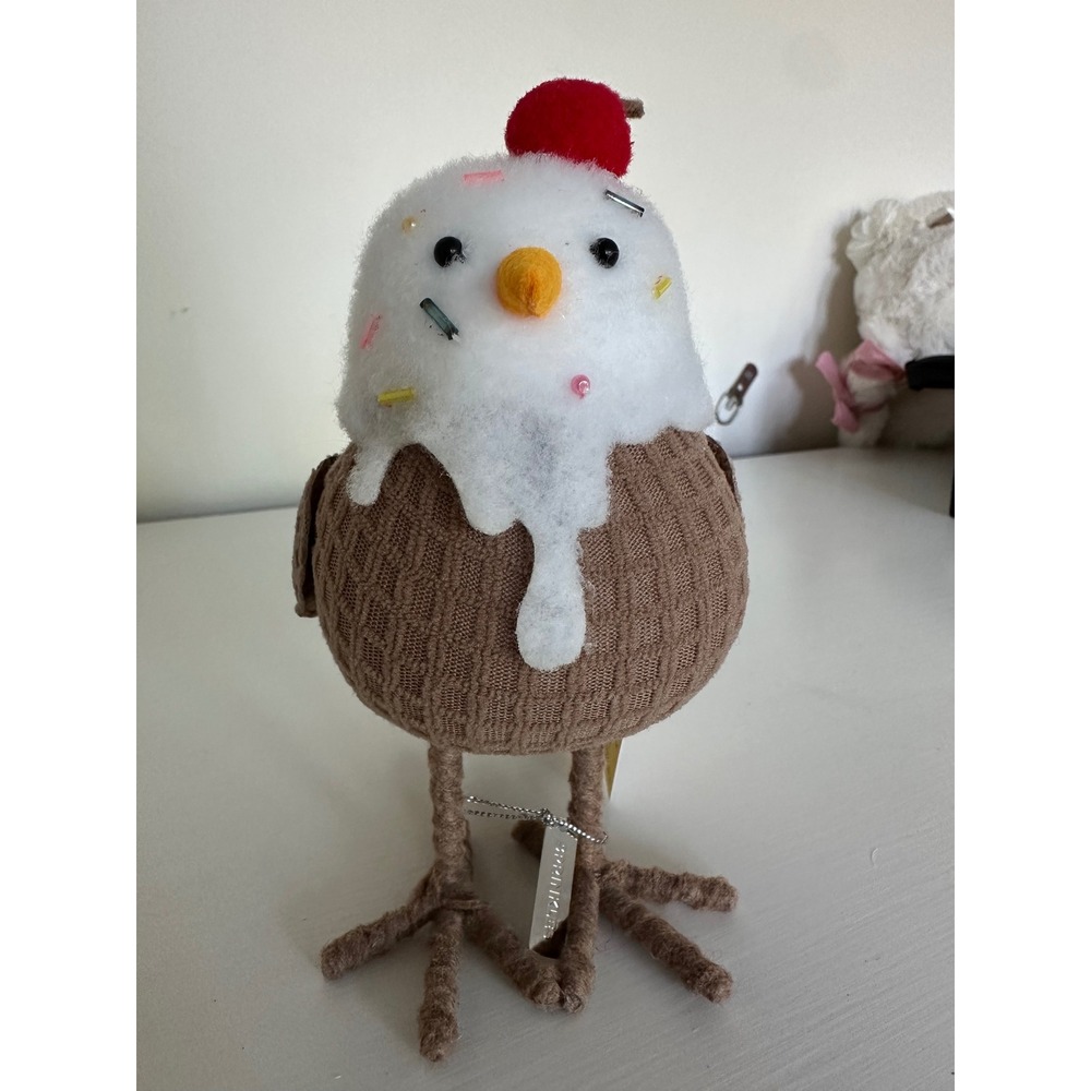 Target Sprinkles Featherly Friends Bird 2024 Summer Ice Cream Sundae Figurine